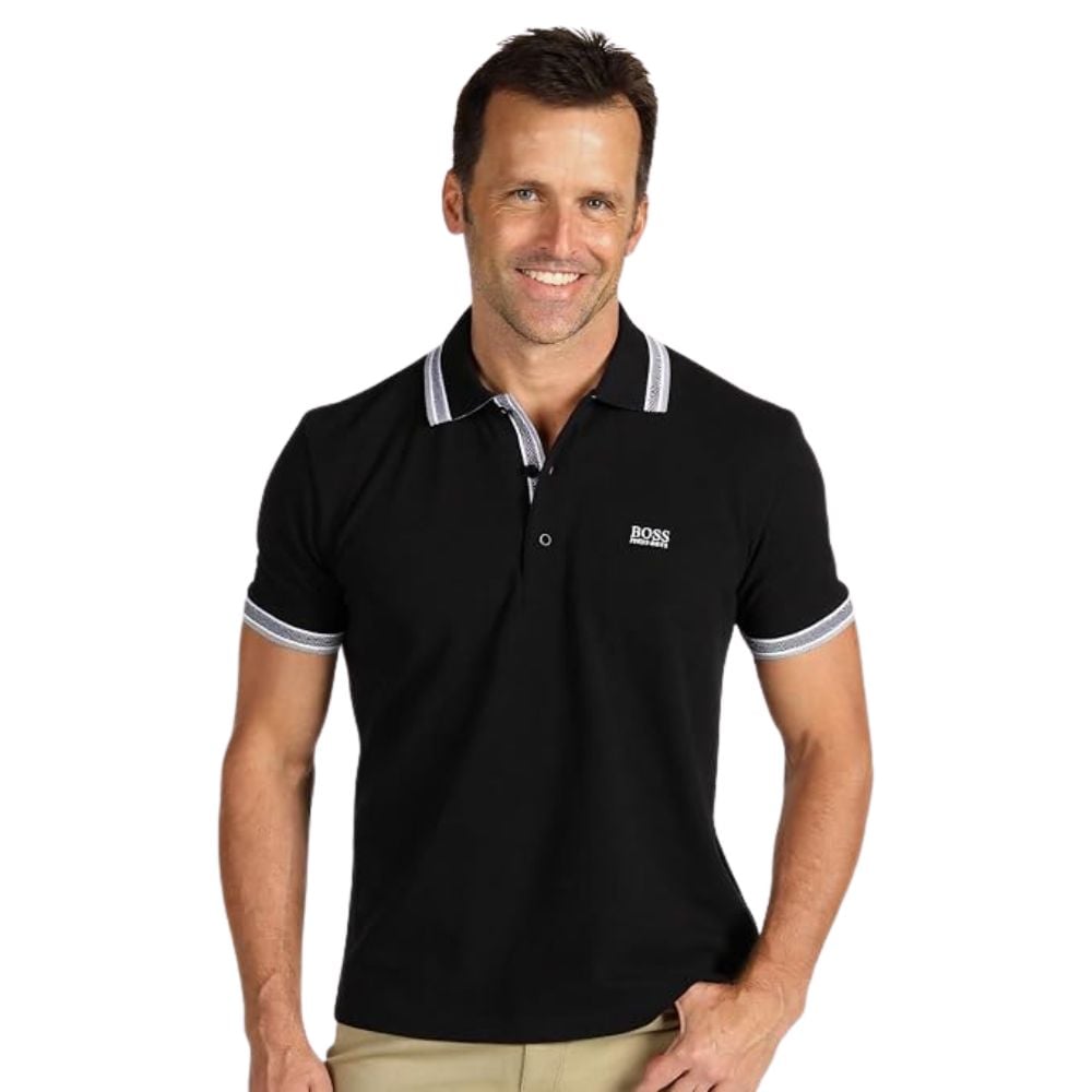 POLO HUGO BOSS PADDY - NEGRO - 1