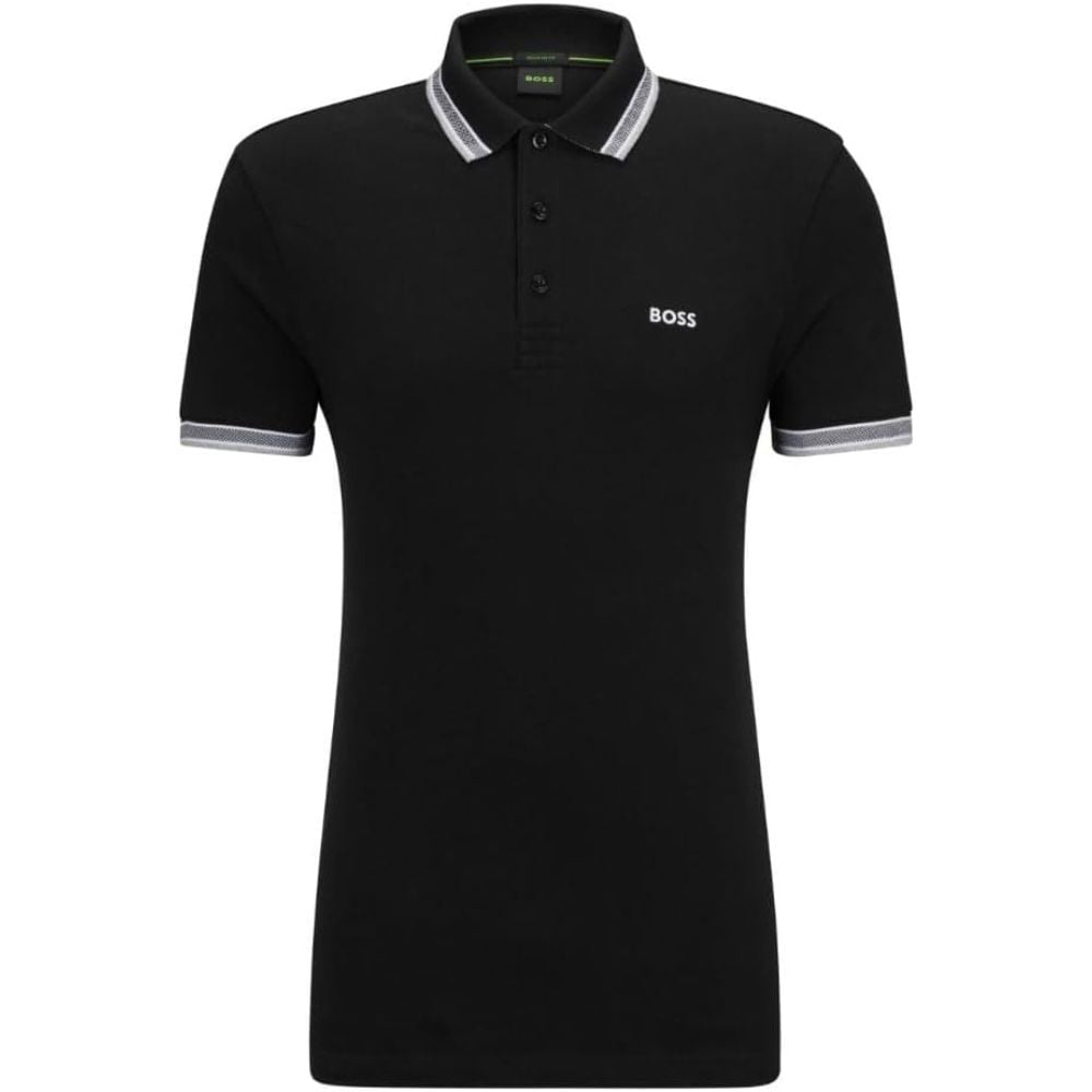 POLO HUGO BOSS PADDY - NEGRO - 3