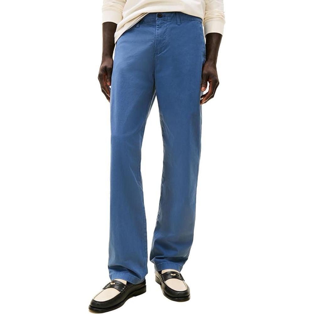 PANTALÓN TOMMY HILFIGER CHINO STRETCH ALGODON - AZUL - 2