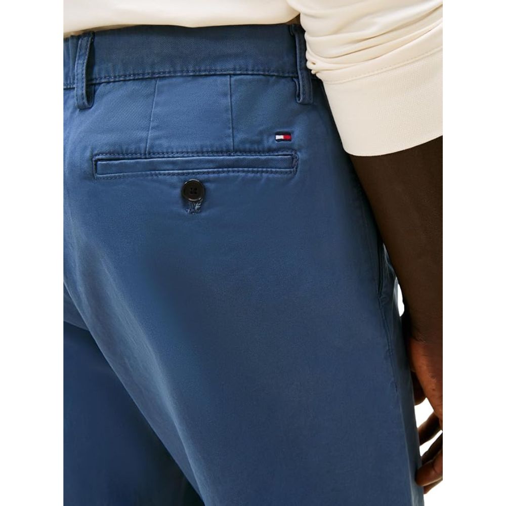 PANTALÓN TOMMY HILFIGER CHINO STRETCH ALGODON - AZUL - 3