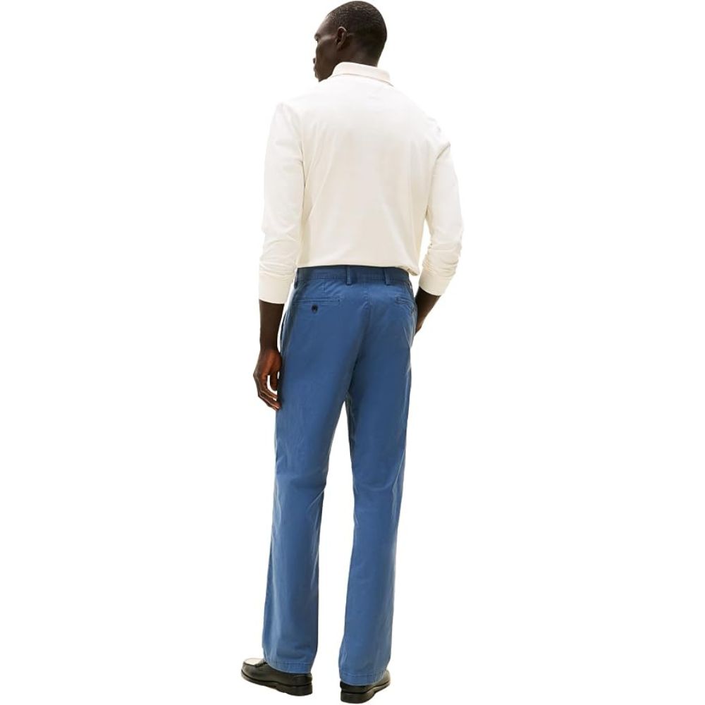 PANTALÓN TOMMY HILFIGER CHINO STRETCH ALGODON - AZUL - 4