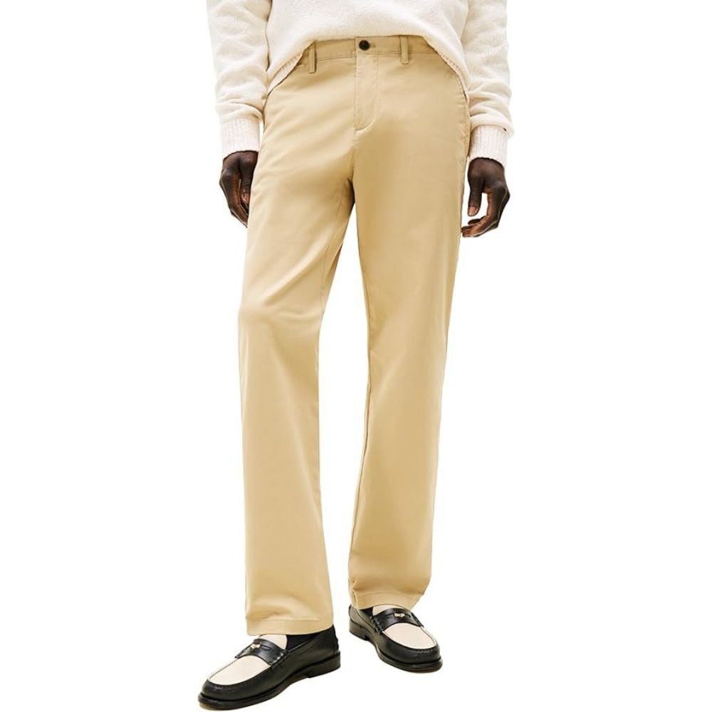 PANTALÓN TOMMY HILFIGER CHINO STRETCH ALGODÓN - BEIGE - 2