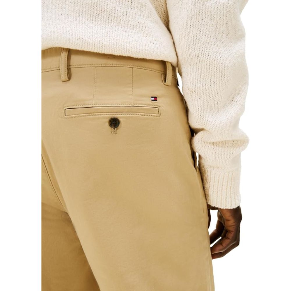 PANTALÓN TOMMY HILFIGER CHINO STRETCH ALGODÓN - BEIGE - 3