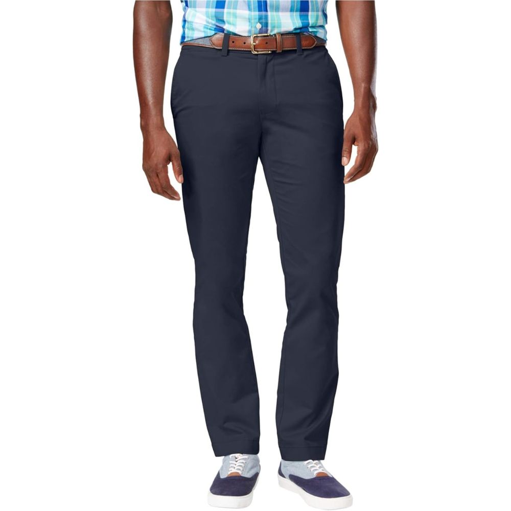 PANTALÓN TOMMY HILFIGER CHINO STRETCH SLIM FIT - AZUL OSCURO - 1