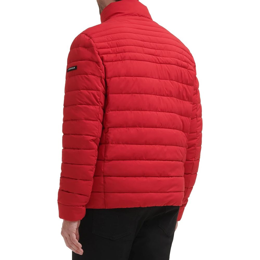 CASACA CALVIN KLEIN PUFFER ACOLCHADO - ROJO - 3