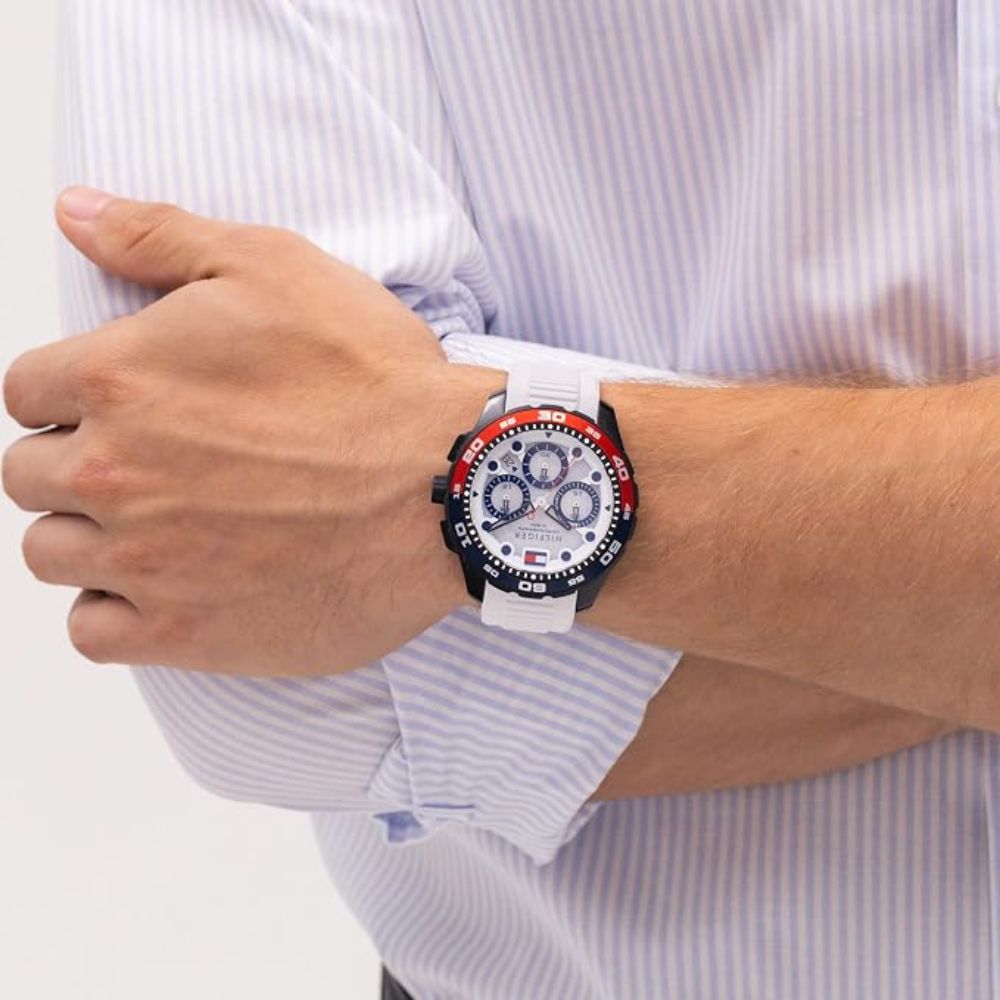 RELOJ TOMMY HILFIGER 1792264 CUARZO - BLANCO - 4
