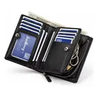 BILLETERA GRUESA HOMBRE CUERO CARTERA ELEGANTE - 2