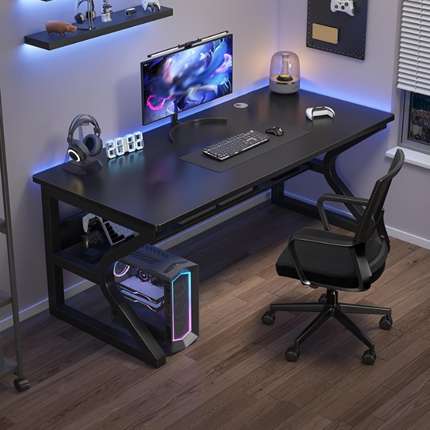 ESCRITORIO PARA COMPUTADORA MODERNO GAMER OFICINA 120CM - 4