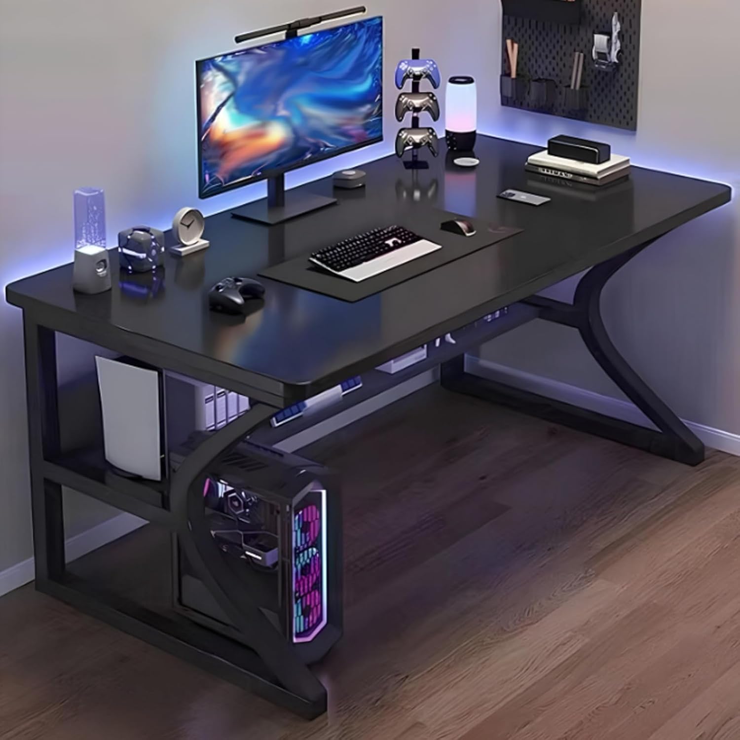 ESCRITORIO PARA COMPUTADORA MODERNO GAMER OFICINA 120CM - 6
