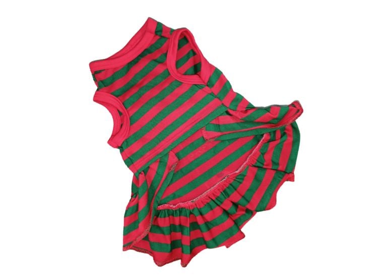 VESTIDO DE NAVIDAD SANTA TALLA 1 PARA MASCOTAS - 2