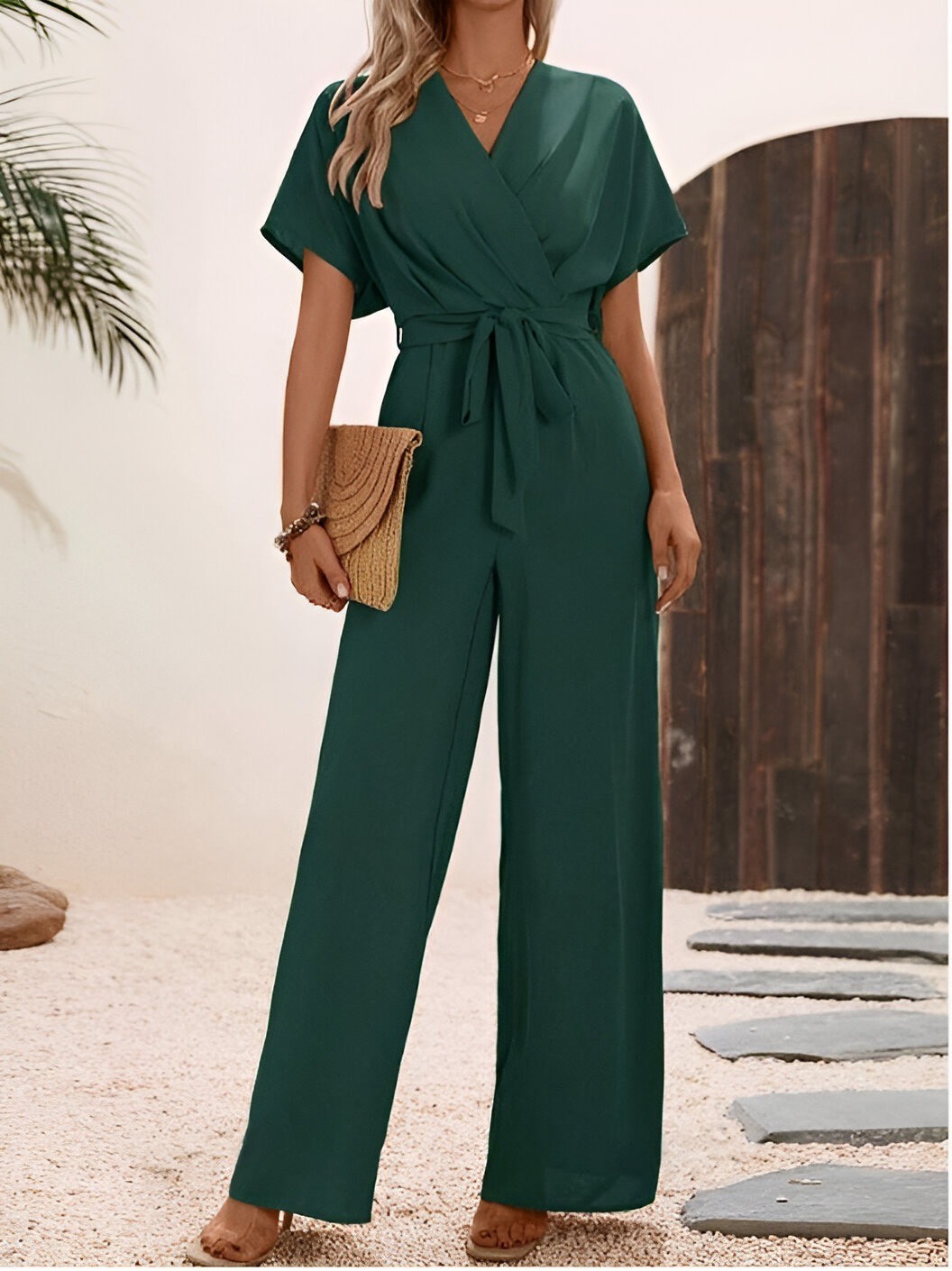 ENTERIZO PANTALÓN EN VERDE - 1