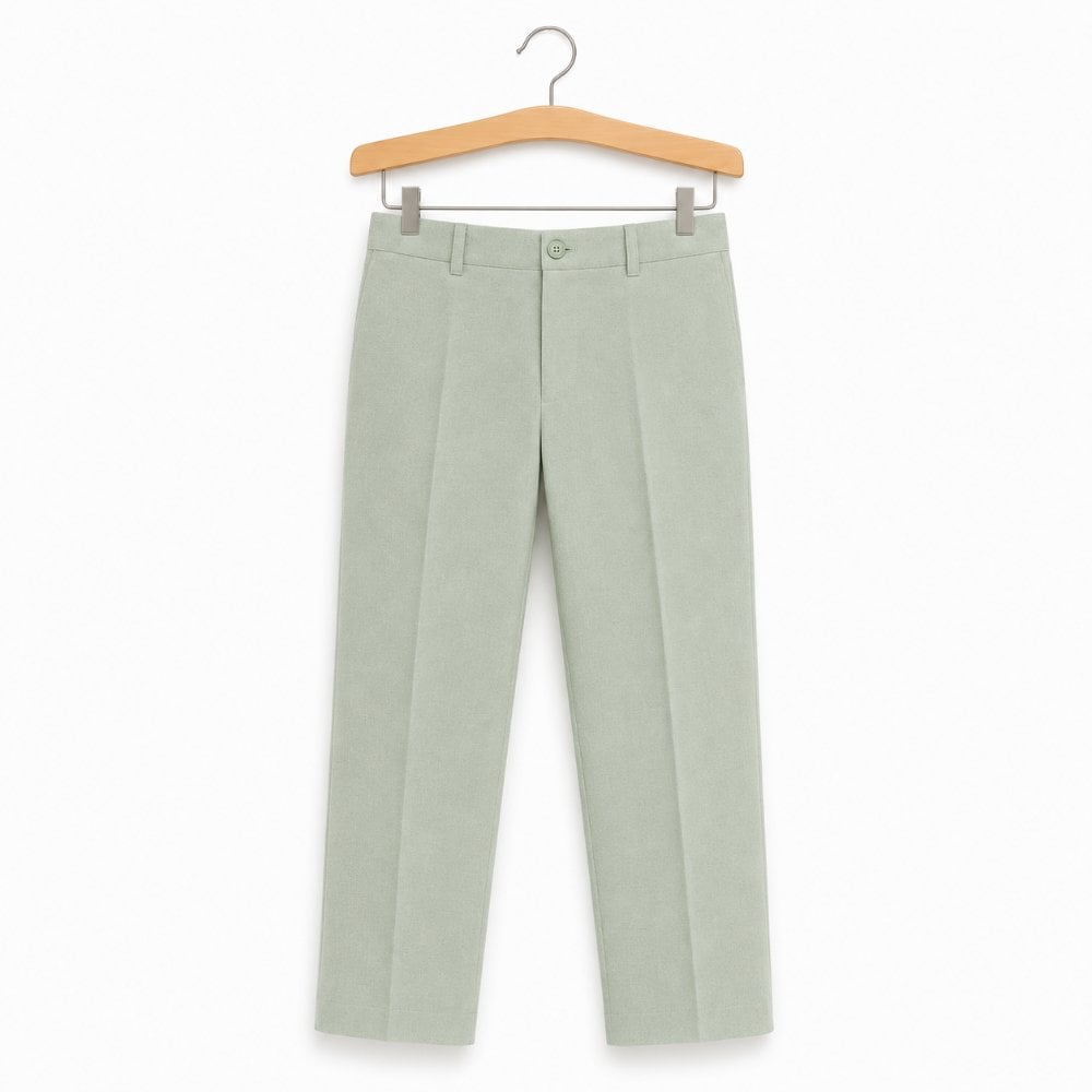 CONJUNTO BAUTIZO VERDE OLIVO TRAJE FORMAL PANTALÓN, CHALECO Y CORBATA - 6