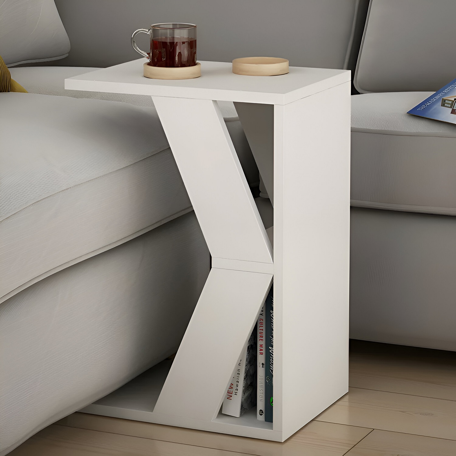 MESA AUXILIAR BLAXI COLOR BLANCO 73 EXPERIENCE - 2