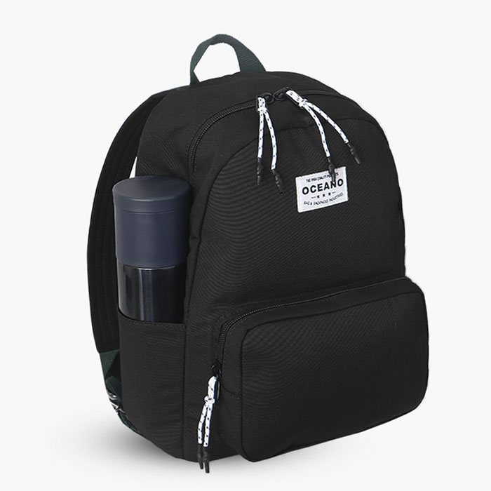 MOCHILA OCEANO VELVET NEGRO - 2