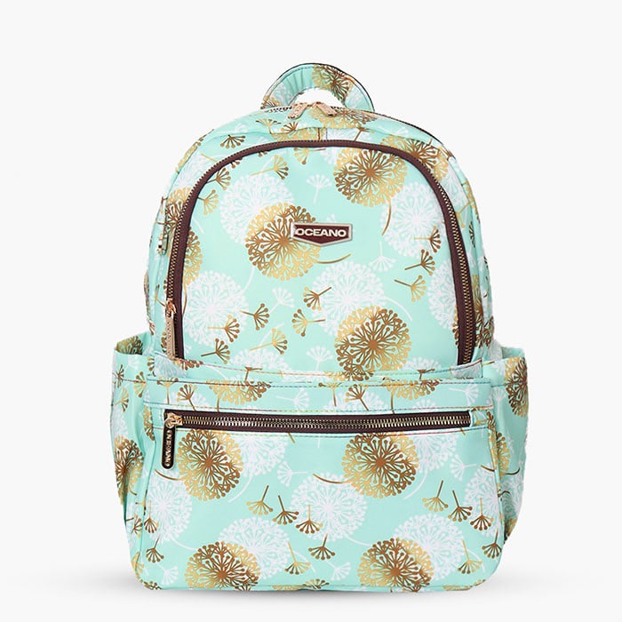 MOCHILA OCEANO THIDA AQUA FLOR - 1