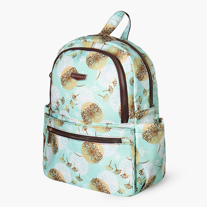MOCHILA OCEANO THIDA AQUA FLOR - 2