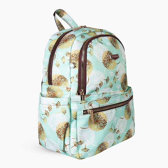 MOCHILA OCEANO THIDA AQUA FLOR - 3