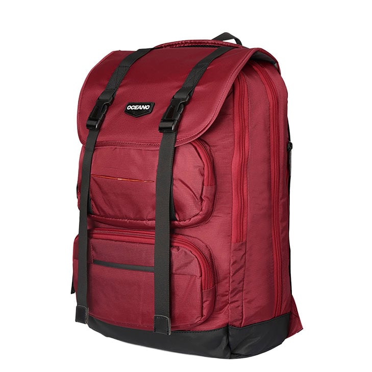 MOCHILA OCEANO GLOVER ROJO - 2