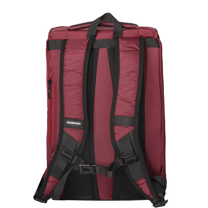 MOCHILA OCEANO GLOVER ROJO - 4