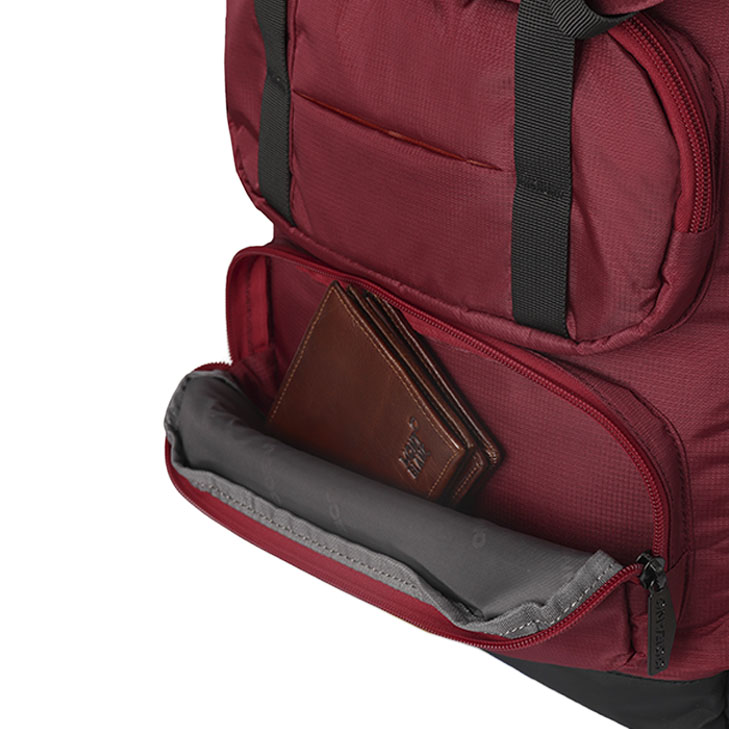 MOCHILA OCEANO GLOVER ROJO - 6