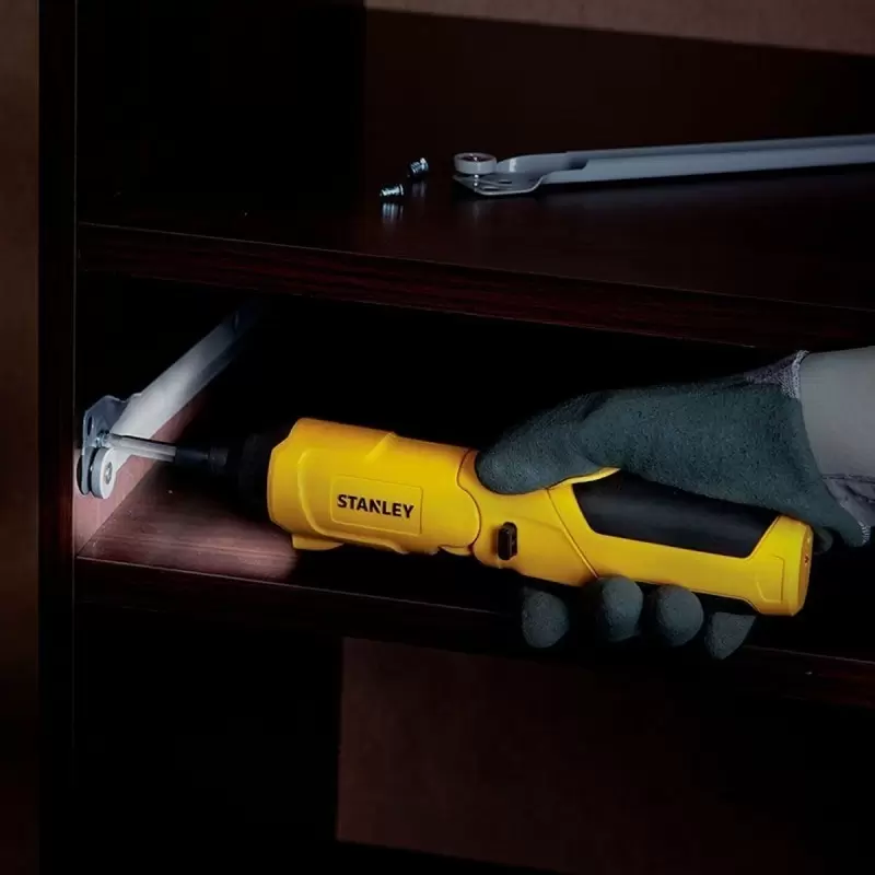 ATORNILLADOR INALÁMBRICO STANLEY 1/2' 4V + 30 ACCESORIOS - SCS4K-B2 - 4