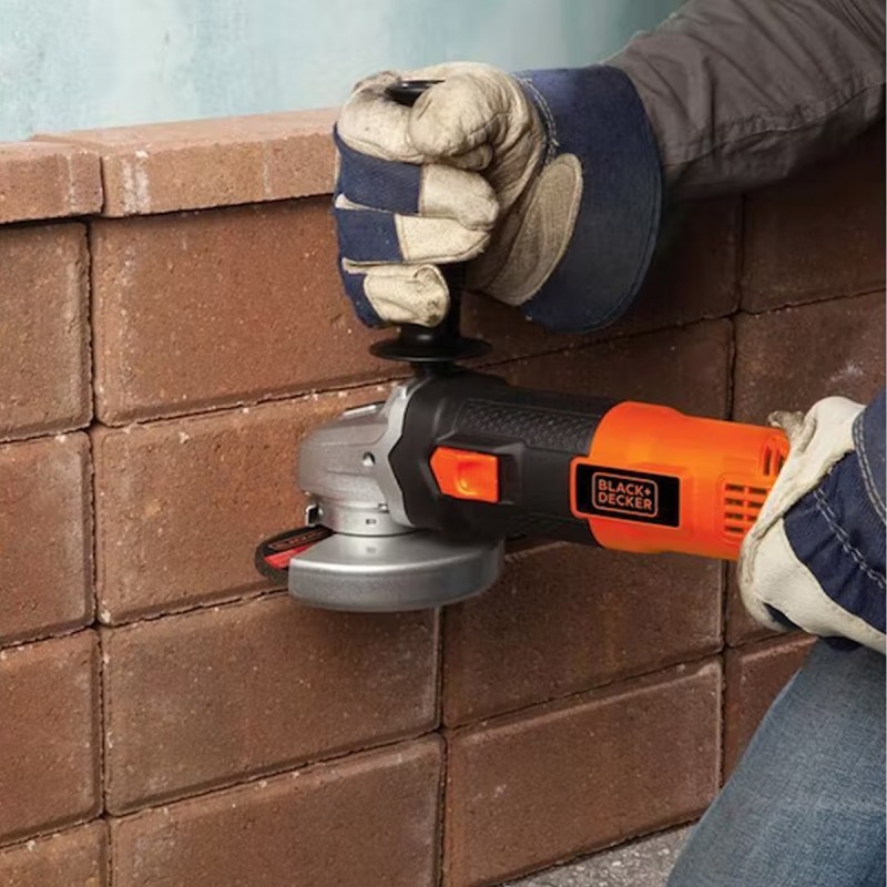 AMOLADORA ANGULAR BLACK+DECKER  G720-B2C NARANJA, 650 W, 220 V - 6