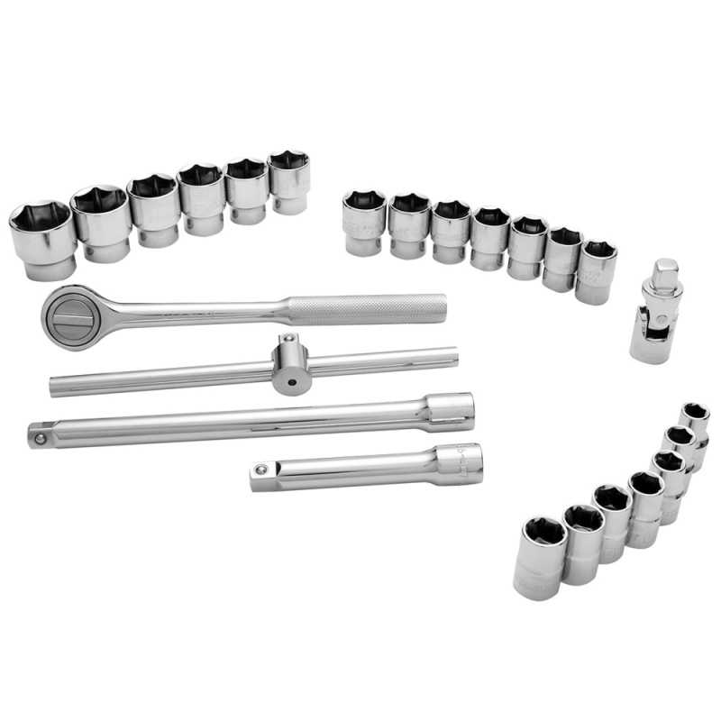 JUEGO DE HERRAMIENTAS 1/2' 25 PIEZAS STANLEY STMT45508-LA - 1