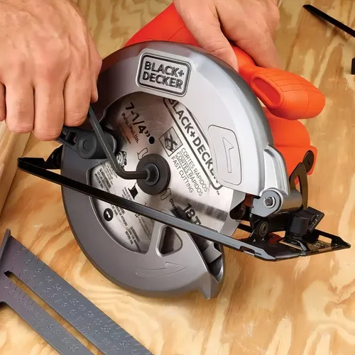 SIERRA CIRCULAR 7 1/4' 1400W 5300 RPM BLACK + DECKER - CS1004-B2 - 4