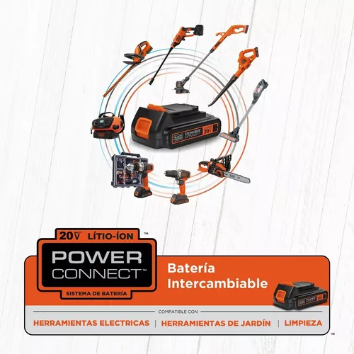 KIT TALADRO ATORNILLADOR 20V + 54 PIEZAS BLACK+DECKER - 5