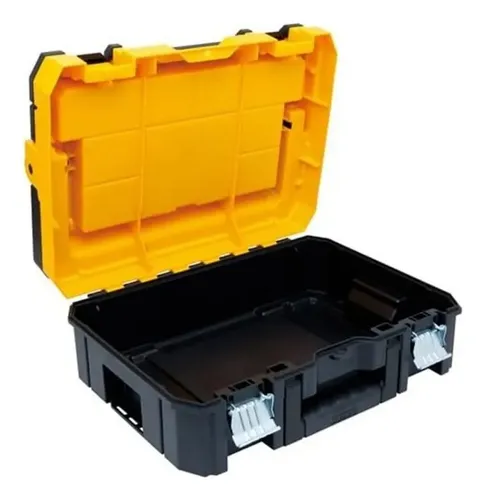 CAJA DE HERRAMIENTAS DEWALT DWST17808 DE PLÁSTICO NEGRA Y AMARILLA - 3