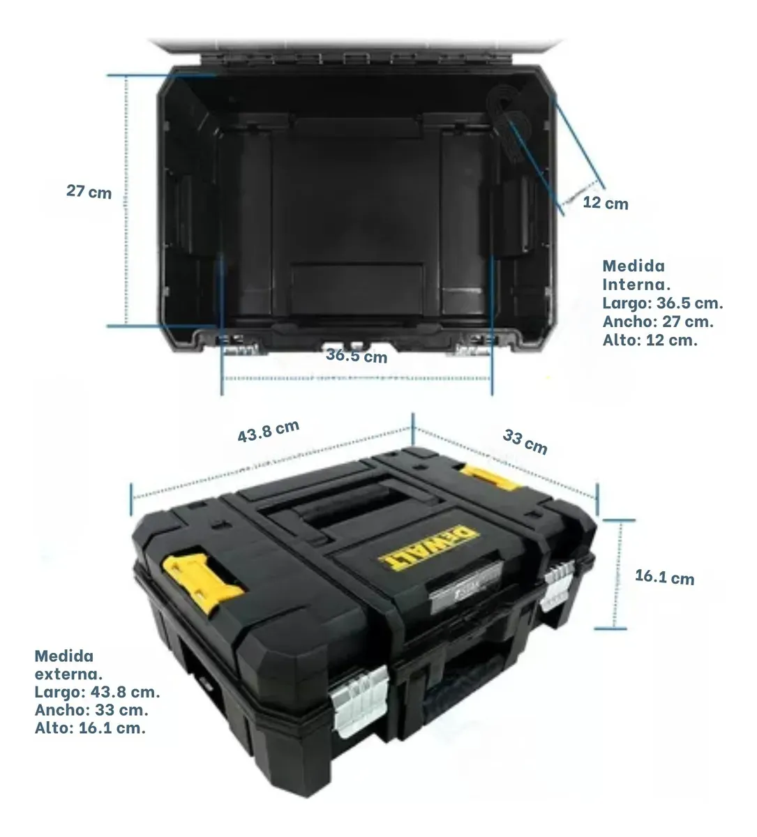CAJA HERRAMIENTAS APILABLE 17'' TSTAK DEWALT DWST17807 - 6