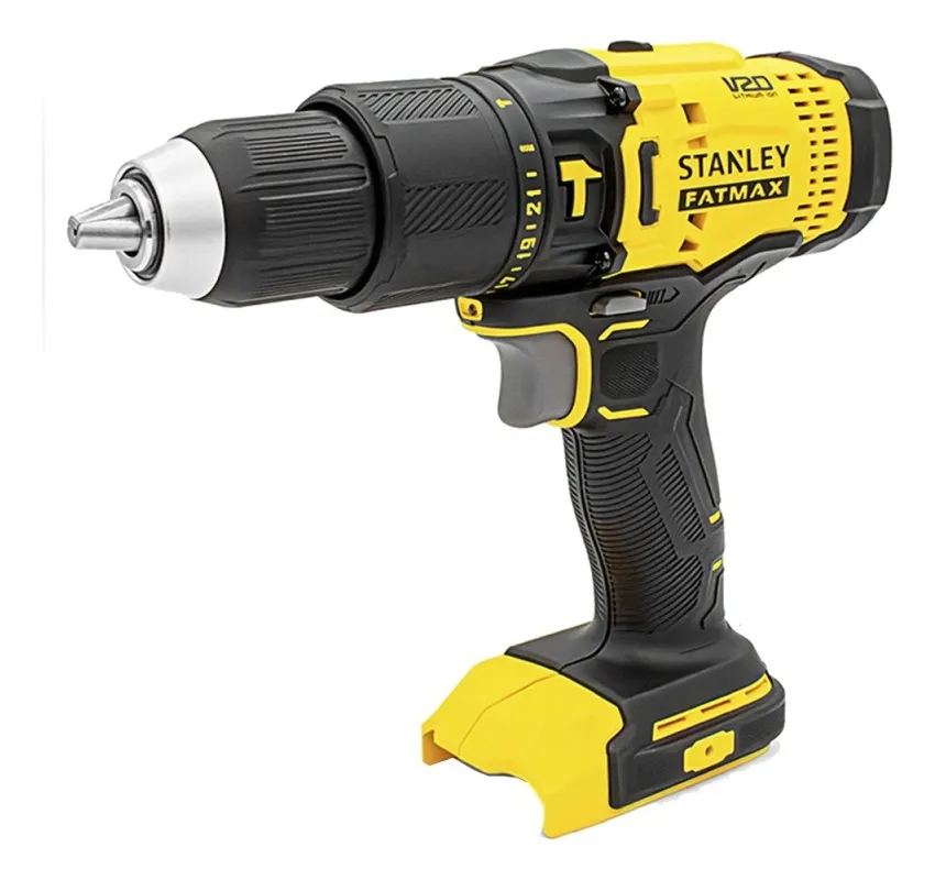 TALADRO PERCUTOR 1/2' 20V INC 2 BAT Y CARG + 50 PZ + BOLSO STANLEY - SCD711DMSA-B2 - 2