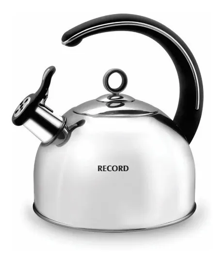 TETERA RECORD SILVER ACERO INOXIDABLE 2.5L PLATEADO - 1