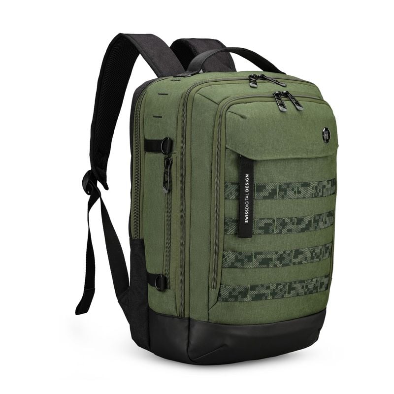 MOCHILA BERG VERDE OSCURO L SWISSDIGITAL SD1647-23 - 3