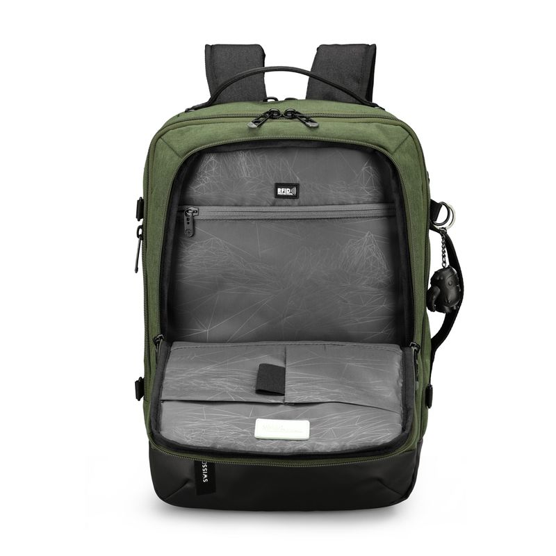 MOCHILA BERG VERDE OSCURO L SWISSDIGITAL SD1647-23 - 5