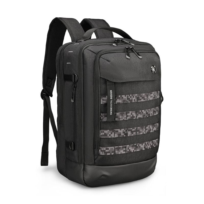 MOCHILA BERG NEGRA L SWISS DIGITAL SD1647-01 - 3