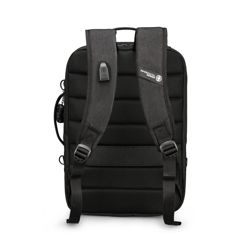 MOCHILA BERG NEGRA L SWISS DIGITAL SD1647-01 - 4