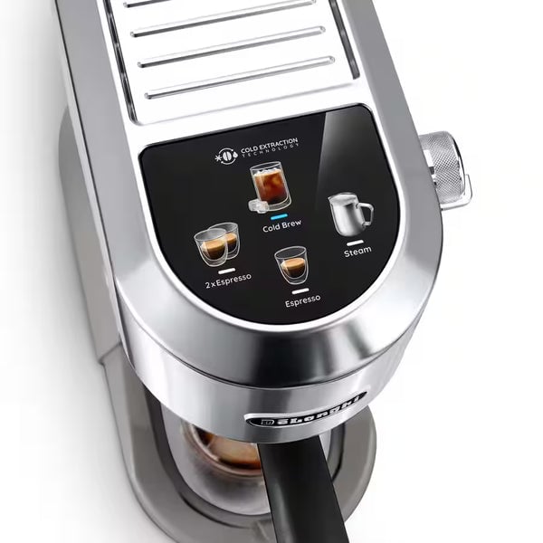 CAFETERA DE ESPRESSO DEDICA DUO METAL COLD EXTRACTION DELONGHI EC890.M - 2