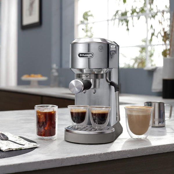 CAFETERA DE ESPRESSO DEDICA DUO METAL COLD EXTRACTION DELONGHI EC890.M - 7