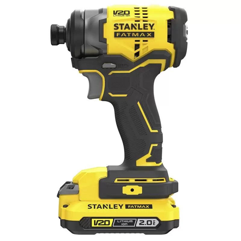 ATORNILLADOR DE IMPACTO 1/4' HEX 20V FATMAX 180 NM 2 BAT STANLEY SBI810D2K-B2 - 3