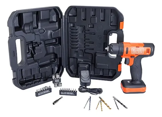 TALADRO PERCUTOR INALÁMBRICO 12V MAX 3/8 MALETÍN BCD712VHDK - 2