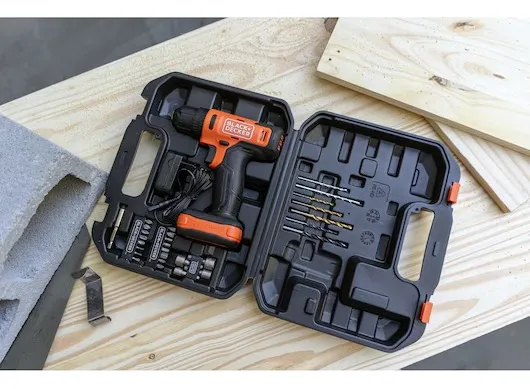 TALADRO PERCUTOR INALÁMBRICO 12V MAX 3/8 MALETÍN BCD712VHDK - 6