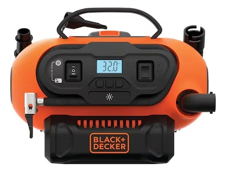 INFLADOR MULTIPROPÓSITO 20V BLACK+DECKER BDINF20-B2C - 2