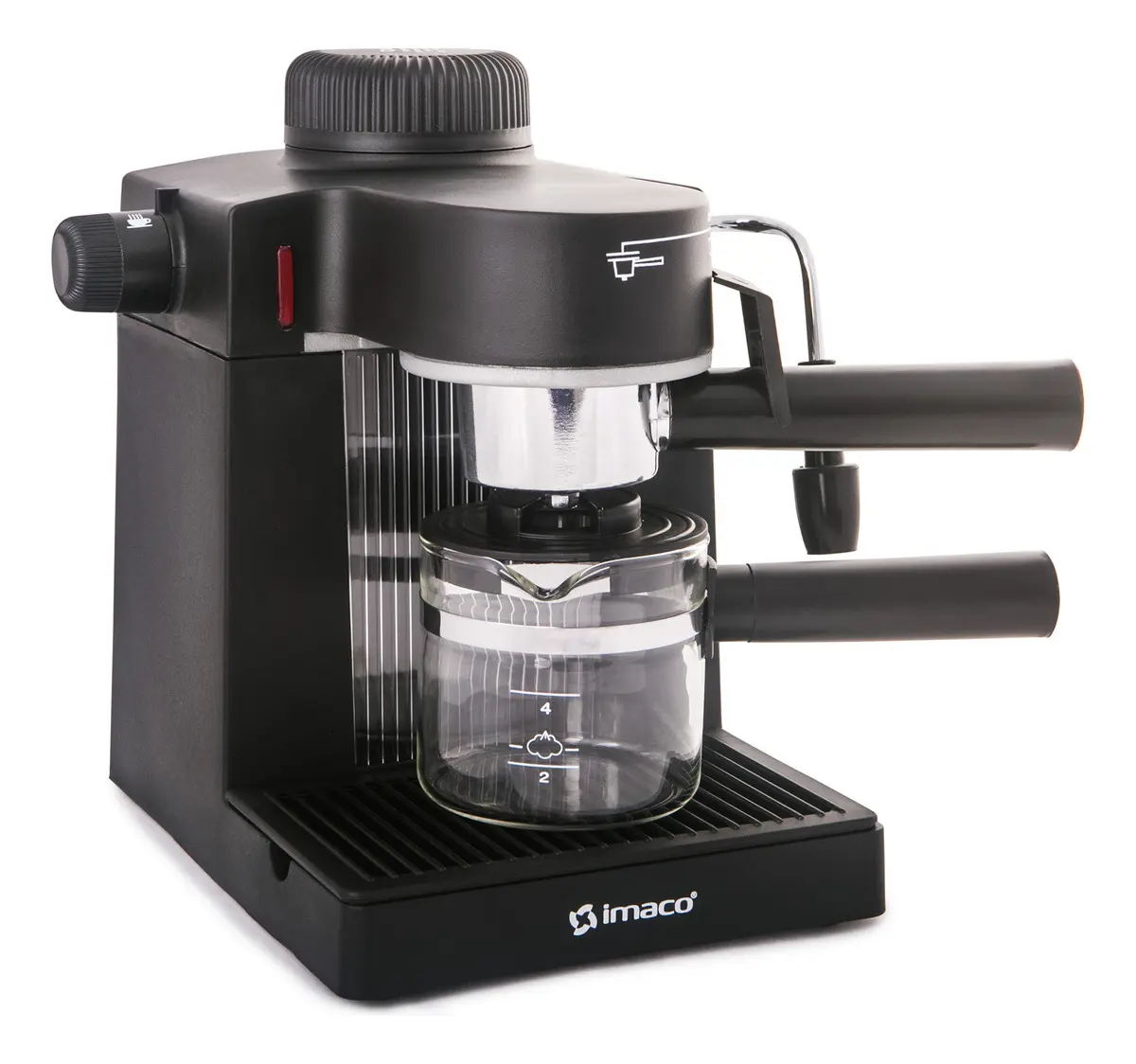 CAFETERA EXPRESSO Y CAPUCCINO 5 BARES IECM5B IMACO NEGRO - 3