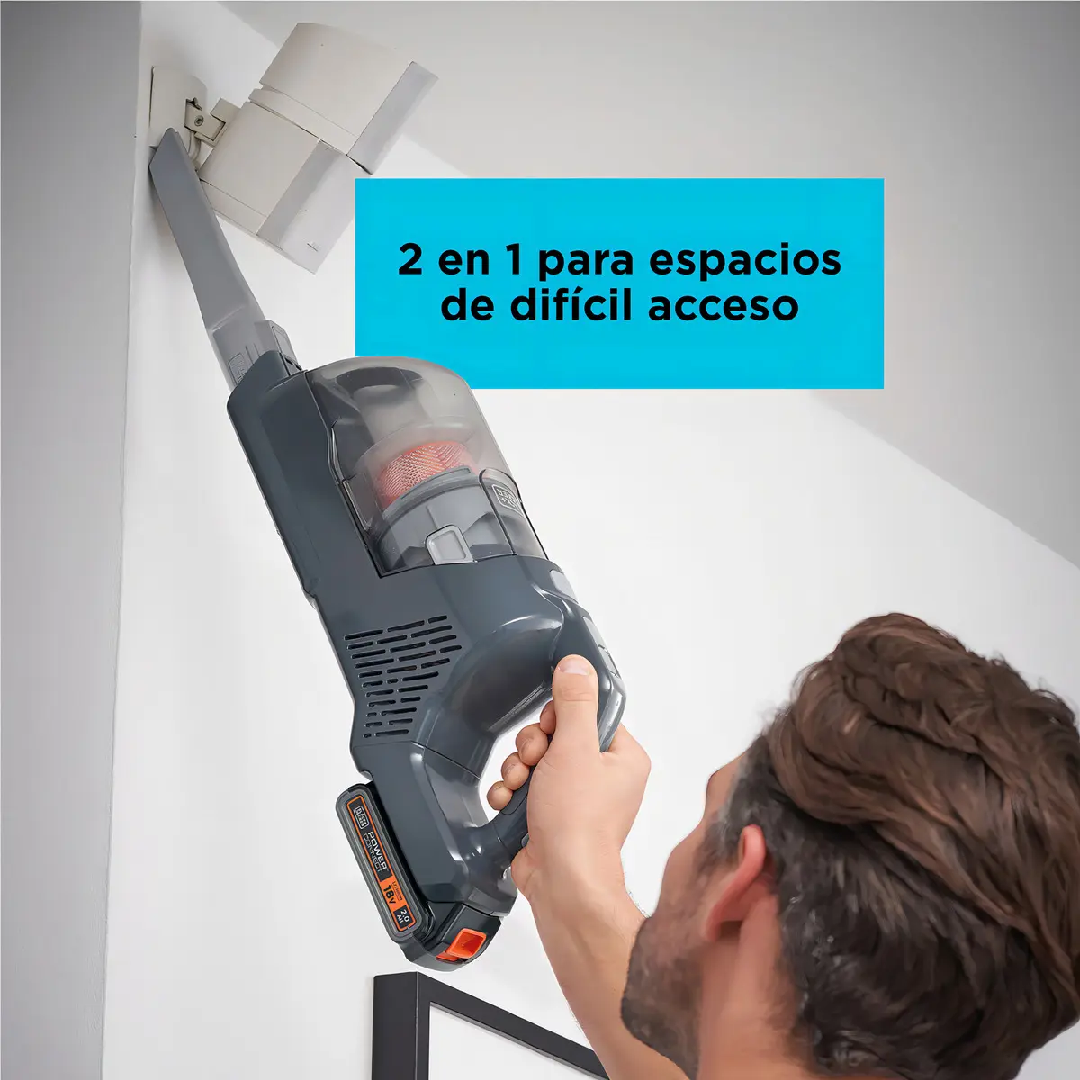 ASPIRADORA 2 EN 1 VERTICAL INALÁMBRICA 20V BLACK DECKER - 5