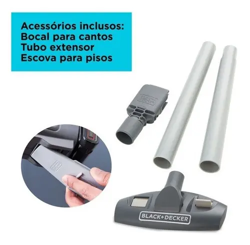 ASPIRADORA INALÁMBRICA DE MANO BLACK DECKER - 3