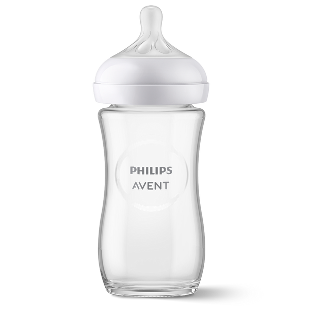 BIBERÓN NATURAL 3.0 VIDRIO 240ML FLOW 3 PHILIPS AVENT - 3