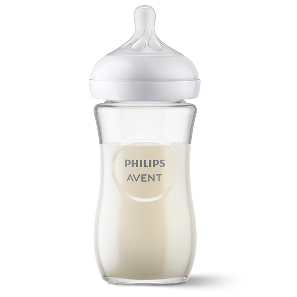 BIBERÓN NATURAL 3.0 VIDRIO 240ML FLOW 3 PHILIPS AVENT - 4
