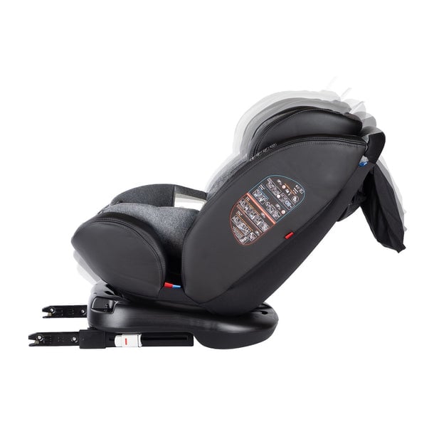 SILLA AUTO CONVERTIBLE I-GIRO 360 INFANTI GRIS - 4