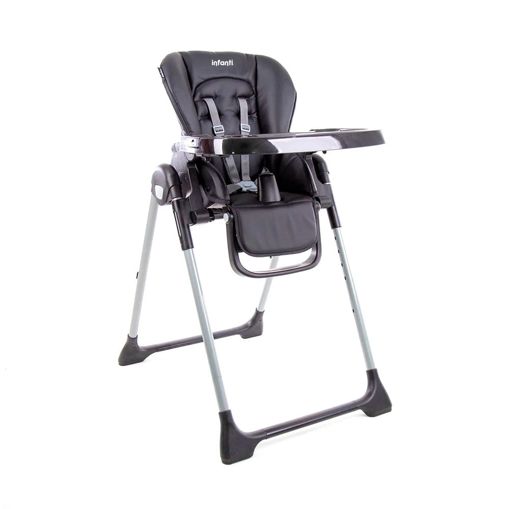 SILLA DE COMER NEW SMART FOOD INFANTI NEGRA - 1